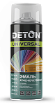 Эмаль алкидная атмосферостойкая Белая матовая 9003, Аэрозоль "DETON UNIVERSAL", 520мл