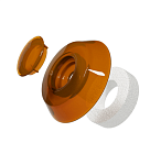 Термошайба БН Янтарь (500 шт в упаковке)